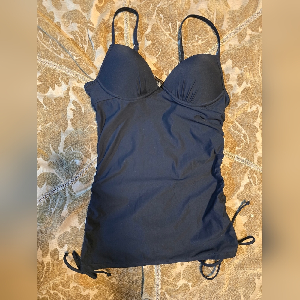 SPANX Black Tankini Top